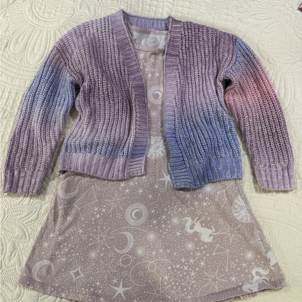 Matching little girls spring set
